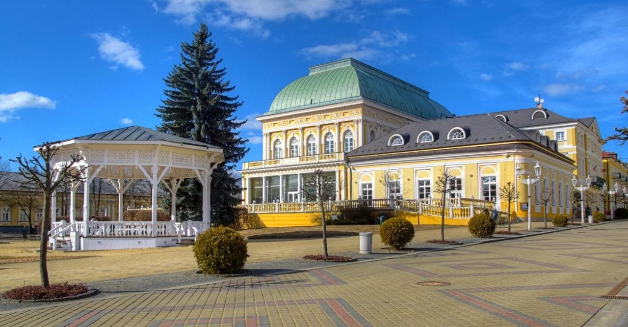 Penzion U Modrého Slona Františkovy Lázně Esterno foto